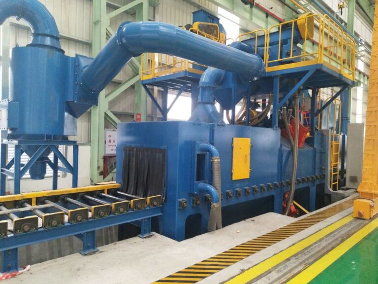 The principle of shot blasting machine