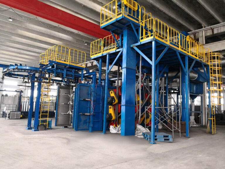 Q38 / Q48 Series Overhead Chain Shot Blasting Machine